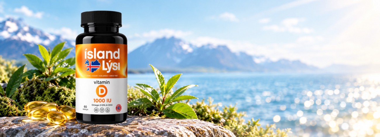 ISLAND LYSI (ЛИСИ) OMEGA-3 с витамином D