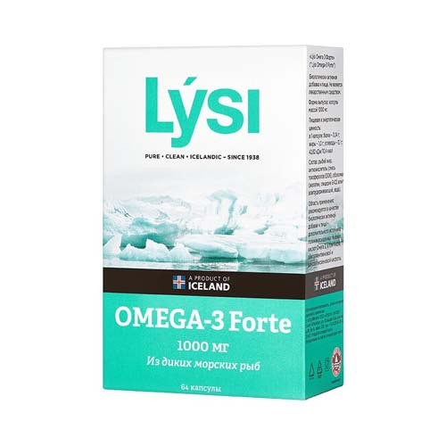 LYSI (ЛИСИ) OMEGA-3 Forte