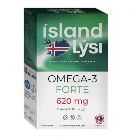 LYSI (ЛИСИ) OMEGA-3 Forte