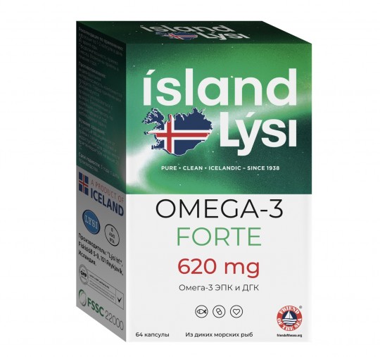 LYSI (ЛИСИ) OMEGA-3 Forte