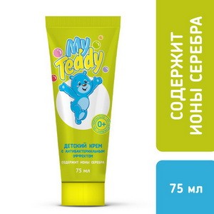 Детский крем My Teddy с антибактериальным эффектом, 75 мл
